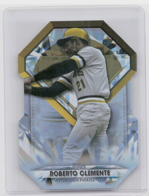 2022 Topps Roberto Clemente #DGDC-24 Pirates Diamond Greats Die Cuts
