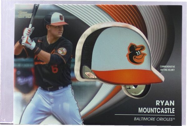 2022 Topps Ryan Mountcastle #BH-RM Orioles Batting Helmet Commemorative Relic