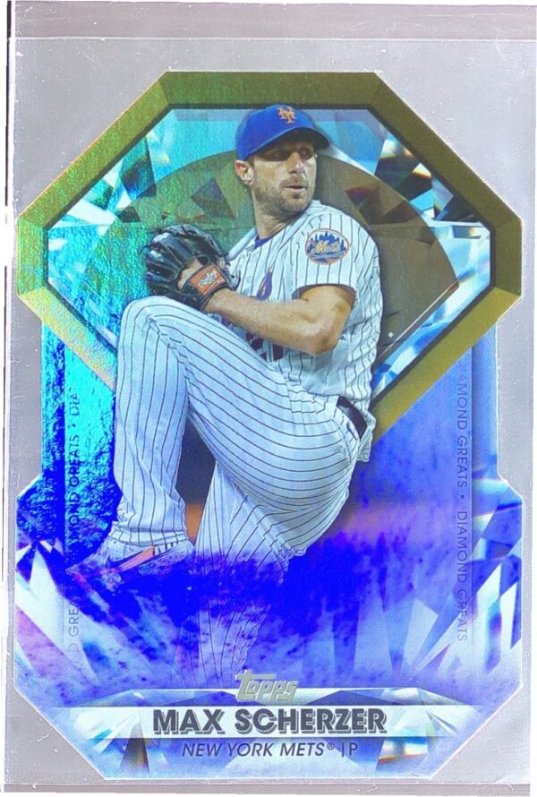 2022 Topps Update Max Scherzer #DGDC-66 Mets Diamond Greats Die Cuts