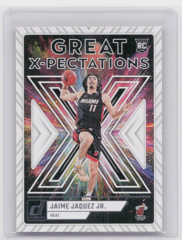 2023-24 Donruss Jaime Jaquez Jr. RC #13 Heat Great X Pectations