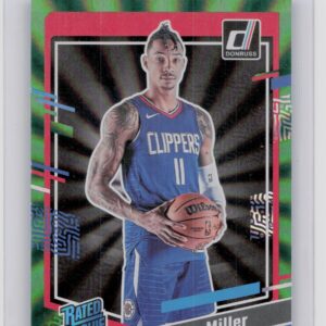 2023-24 Donruss Jordan Miller Green Laser Holo #236 Clippers