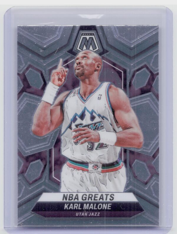 2023-24 Panini Mosaic Karl Malone 297 Jazz