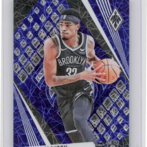 2023-24 Panini Phoenix Nicolas Claxton Phoenix Blue Lazer 1/275 219 Nets