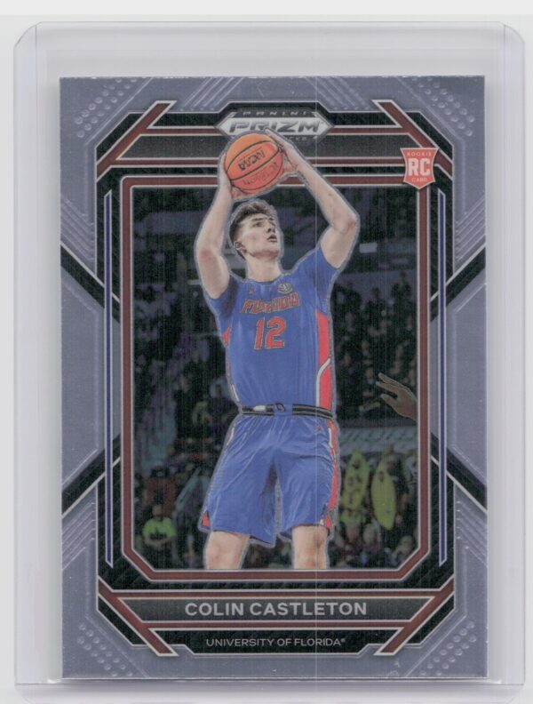 2023-24 Panini Prizm Draft Picks Colin Castleton Rookie RC #45 Gators