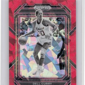 2023-24 Panini Prizm Draft Picks Dell Curry Red Ice #83 Hokies
