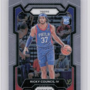 2023-24 Prizm Ricky Council IV RC #294 76ers