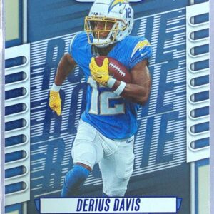 2023 Absolute Derius Davis RC Blue #196 Chargers