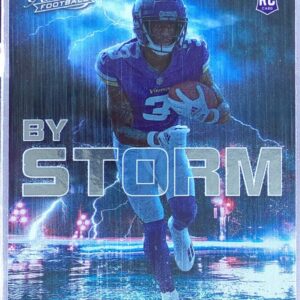 2023 Absolute Jordan Addison RC #BST-12 Vikings By Storm