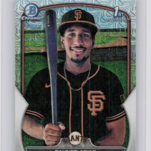 2023 Bowman Chrome Rayner Arias #BCP-222 Giants Chrome Prospects Mojo Refractor