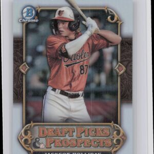 2023 Bowman Draft Jackson Holliday /250 #DPP-10 Orioles Draft Picks & Prospects