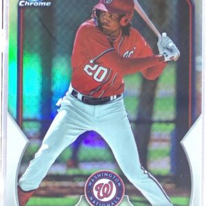 2023 Bowman Draft James Wood #BDC-70 Nationals Chrome Refractor