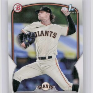 2023 Bowman Draft Joe Whitman #BD-98 Giants