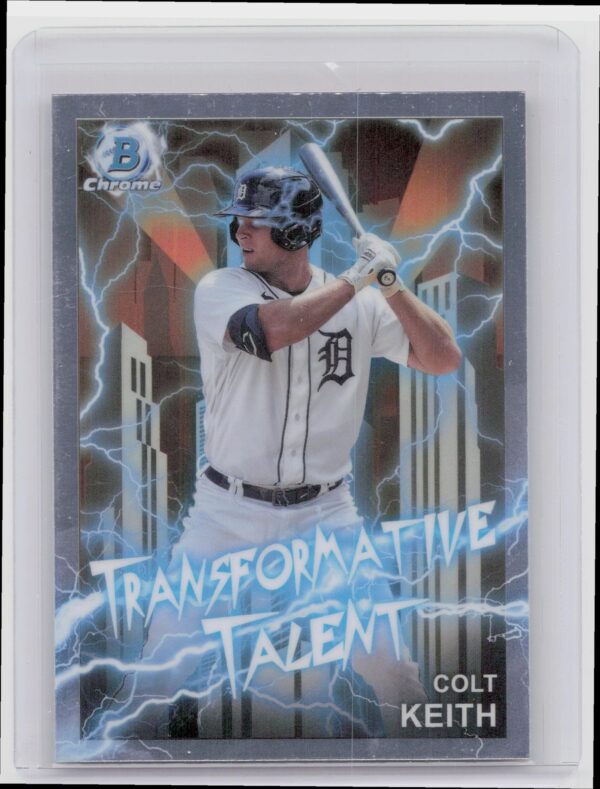 2023 Bowman Draft Max Clark #TT-10 Tigers Transformative Talent