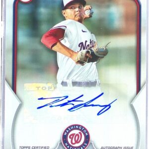 2023 Bowman Dustin Saenz Auto #PPA-DS Nationals Prospects Autographs