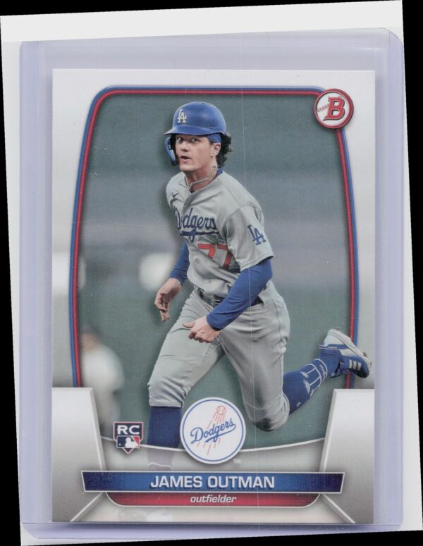 2023 Bowman James Outman RC #13 Dodgers