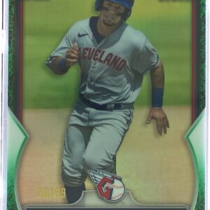2023 Bowman Jorge Burgos /99 #BCP-98 Chrome Prospects Grass Green Refractor