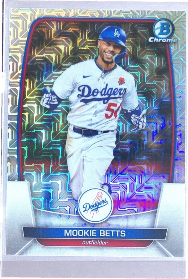2023 Bowman Mookie Betts Mojo Refractors #20 Dodgers