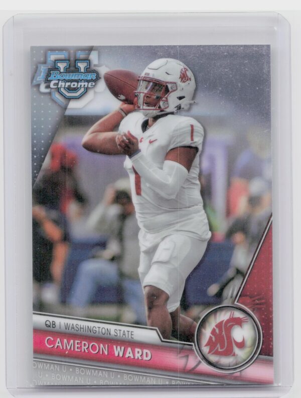 2023 Bowman University Chrome Cameron Ward #145 Cougars