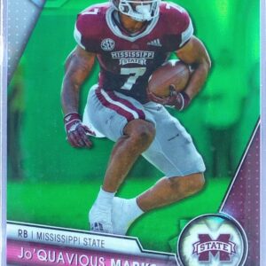 2023 Bowman University Chrome Jo'Quavious Marks Green Refractor /99 RC #189
