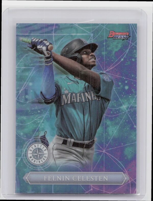 2023 Bowman's Best Felnin Celesten #AP-25 Mariners Astral Projections