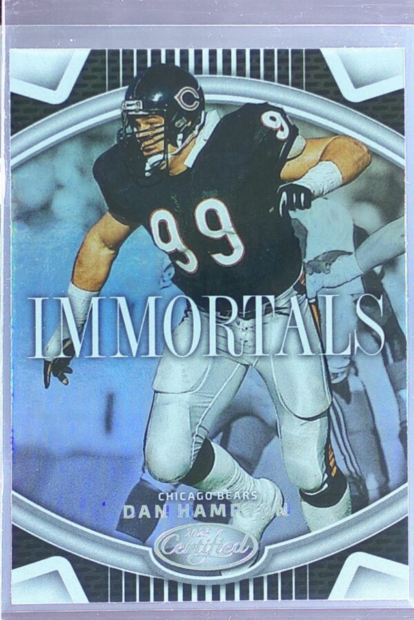 2023 Certified Dan Hampton #I-17 Bears Immortals