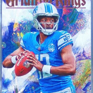 2023 Donruss Hendon Hooker RC #RGK-18 Lions Rookie Gridiron Kings
