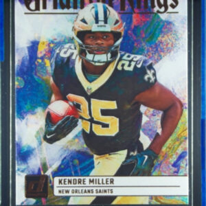 2023 Donruss Kendre Miller #RGK-20 Saints Rookie Gridiron Kings