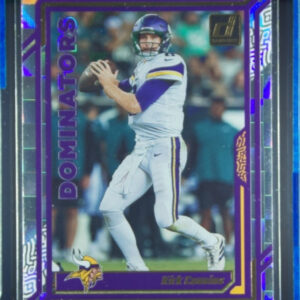 2023 Donruss Kirk Cousins #D-6 Vikings Dominators