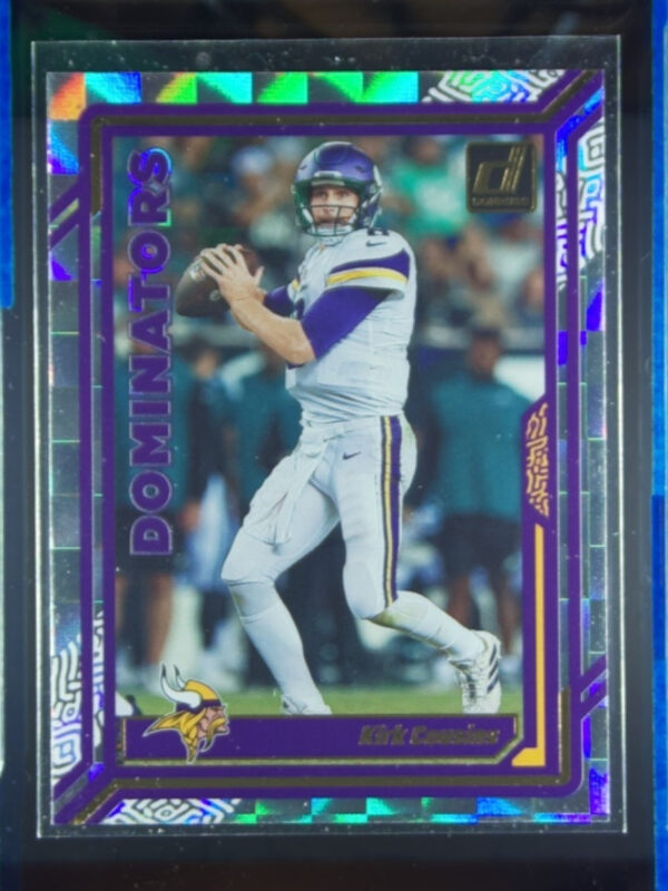 2023 Donruss Kirk Cousins #D-6 Vikings Dominators