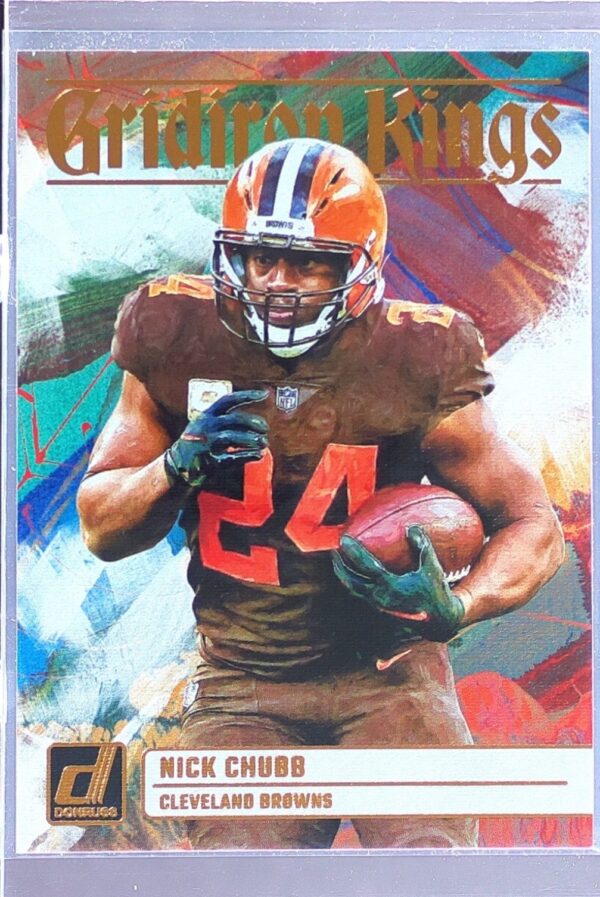 2023 Donruss Nick Chubb #GK-5 Browns Gridiron Kings
