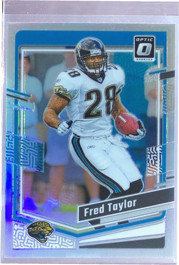 2023 Donruss Optic Fred Taylor Holo #82 Jaguars