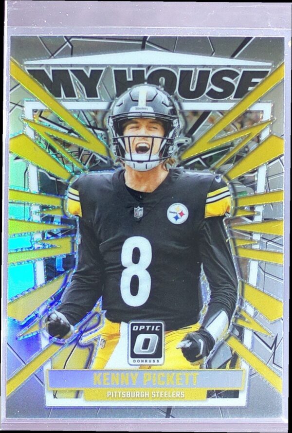 2023 Donruss Optic Kenny Pickett #16 Steelers My House!
