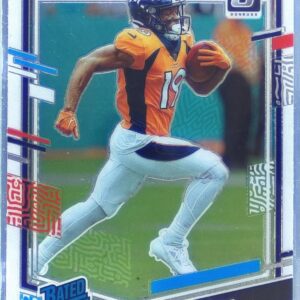 2023 Donruss Optic Marvin Mims RC #231 Broncos