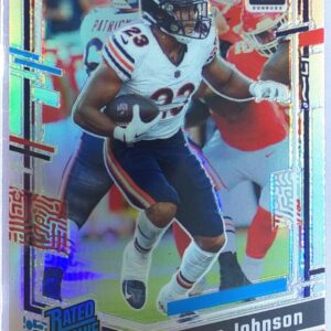 2023 Donruss Optic Roschon Johnson Holo RC #217 Bears