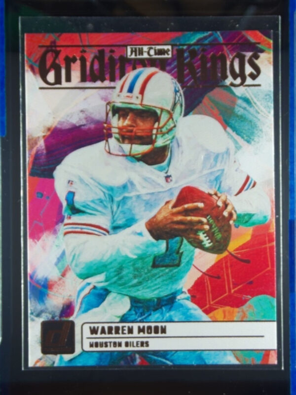 2023 Donruss Warren Moon #ATG-12 Oilers All Time Gridiron Kings