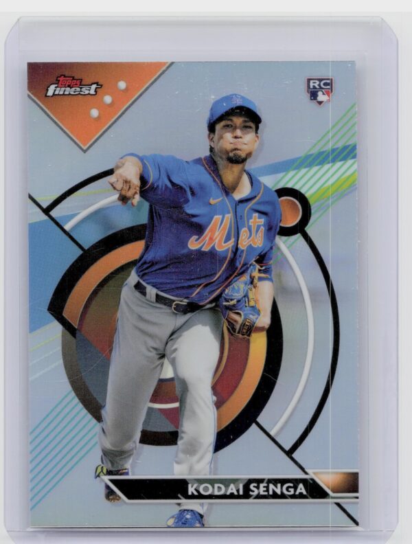 2023 Finest Kodai Senga Refractor #74 Mets