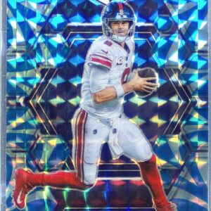 2023 Mosaic Daniel Jones Reactive Blue Mosaic #176 Giants