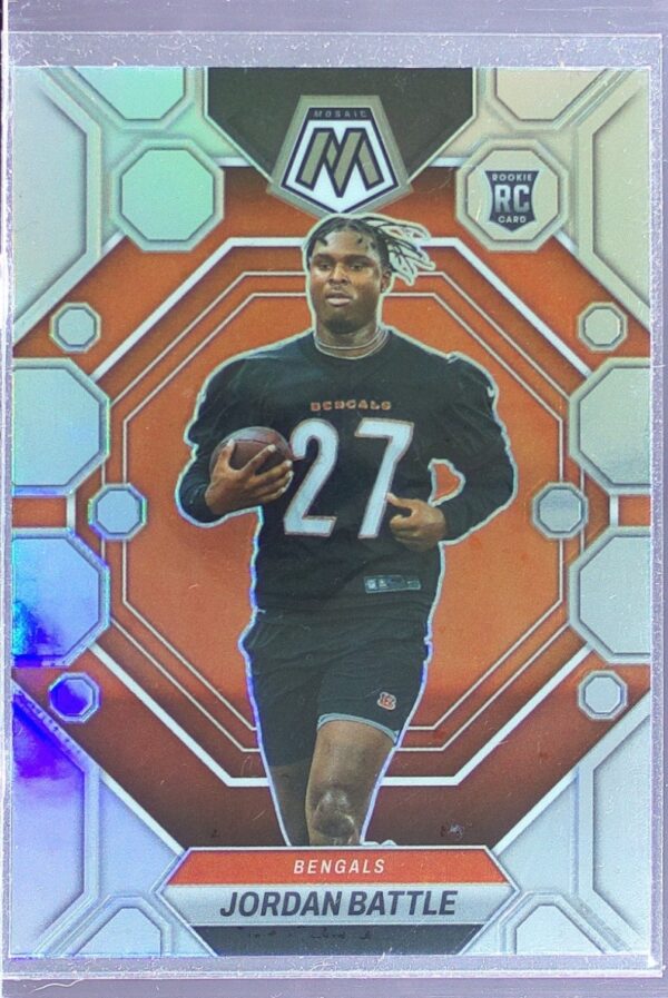 2023 Mosaic Jordan Battle Silver #338 Bengals