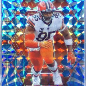 2023 Mosaic Myles Garrett Reactive Blue Mosaic #51 Browns