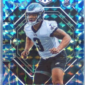 2023 Mosaic Nolan Smith Reactive Blue Mosaic RC #353 Eagles