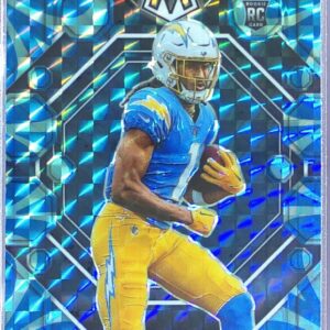2023 Mosaic Quentin Johnston Reactive Blue Mosaic #356 Chargers