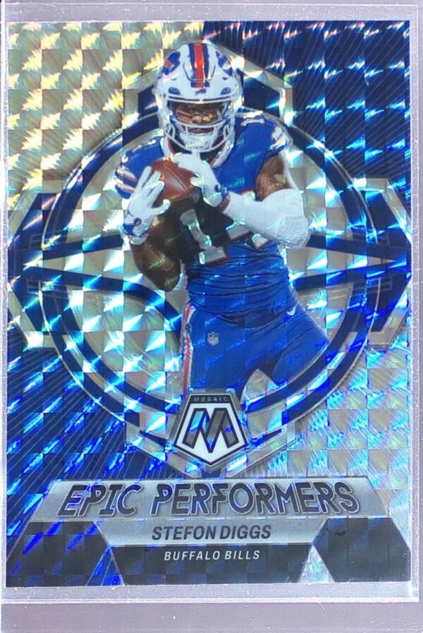 2023 Mosaic Stefon Diggs #EP-SD Bills Epic Performers Mosaic