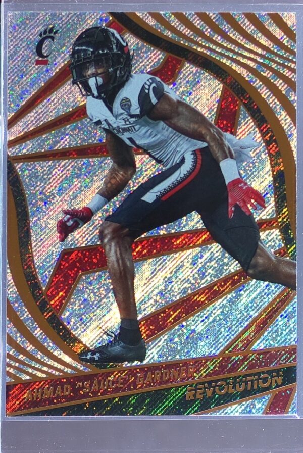 2023 Panini Chronicles Draft Picks Ahmad "Sauce" Gardner #70 Bearcats Revolution