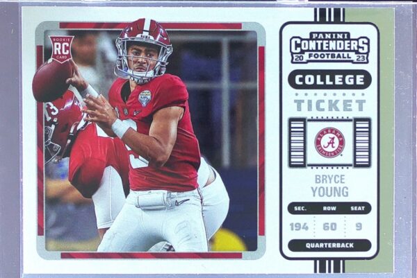 2023 Panini Chronicles Draft Picks Bryce Young RC #1 Tide