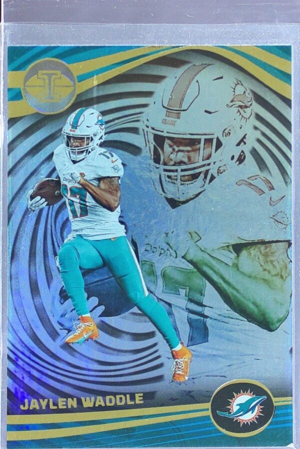 2023 Panini Illusions Jaylen Waddle RC #68 Dolphins