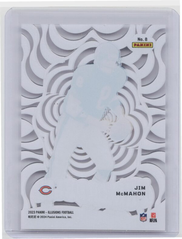 2023 Panini Illusions Jim McMahon #8 Bears Funkadelic - Image 3