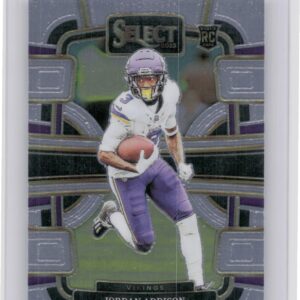 2023 Panini Select  Jordan Addison Concourse #66 Vikings