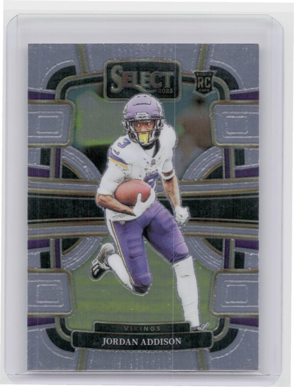 2023 Panini Select  Jordan Addison Concourse #66 Vikings