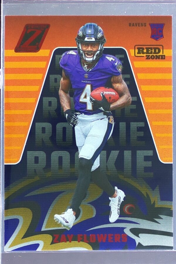 2023 Panini Zenith Zay Flowers RC #200 Ravens
