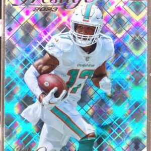 2023 Prestige Jaylen Waddle Xtra Points Diamond #182 Dolphins